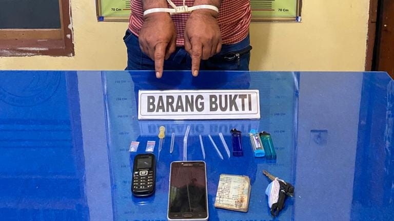 Sempat Buang Sabu di Padang Panjang, Pelaku Akhirnya Jujur pada Polisi