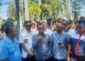 Langgam.id - DPRD Sumbar mendukung aksi demonstrasi buruh yang meminta pencabutan Undang-undang Cipta Kerja Omnibus Law.