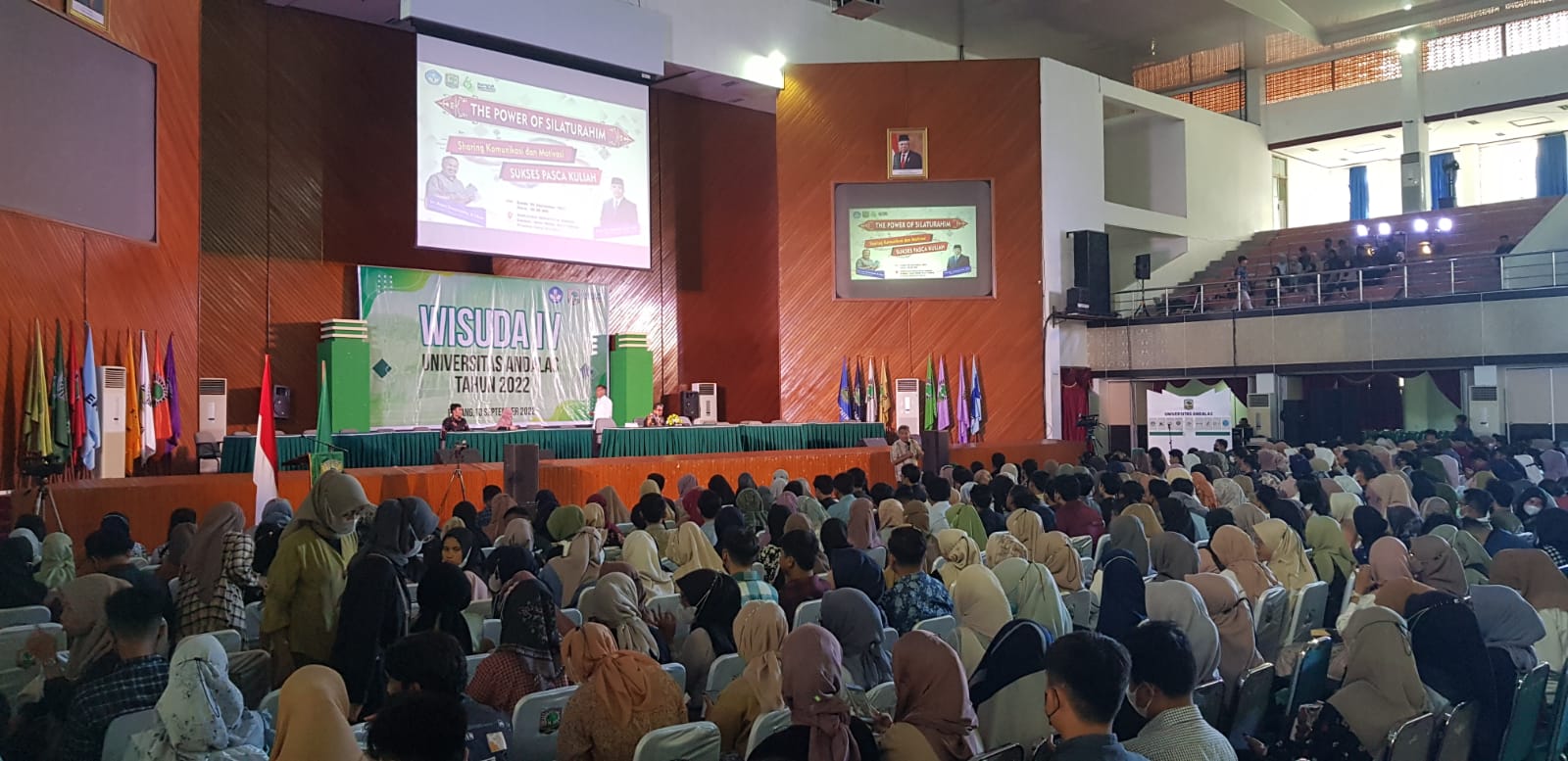 Aqua Dwipayana Beri Motivasi Calon Wisudawan Unand