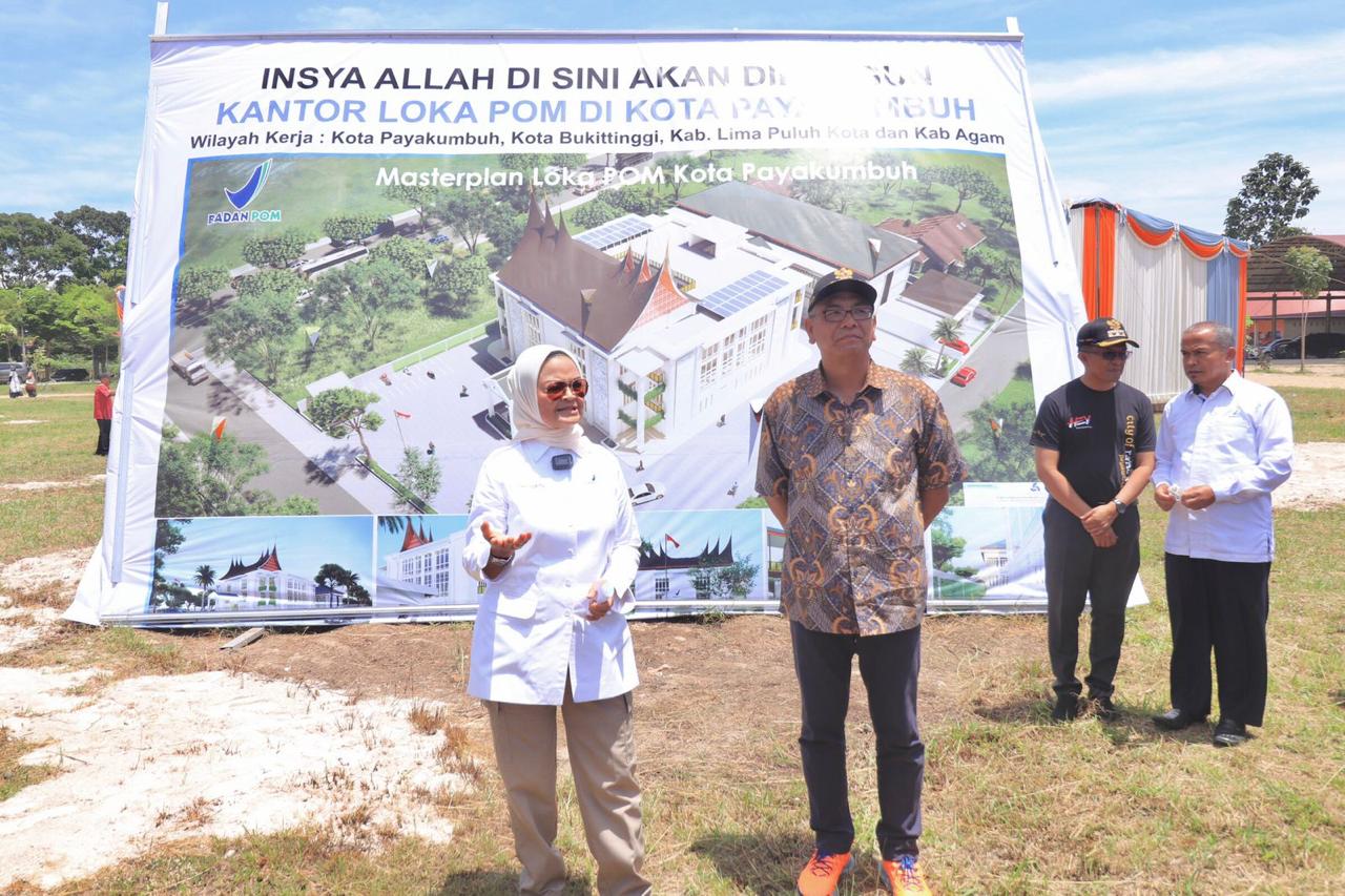 Kantor Loka POM Dibangun di Payakumbuh, Ditargetkan Selesai dalam 2 Tahun