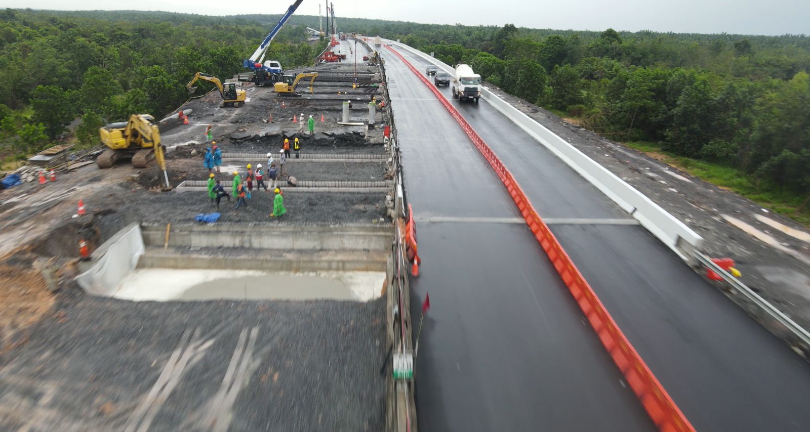 Jelang Nataru, Hutama Karya Kebut Pemeliharaan Tol Trans Sumatra