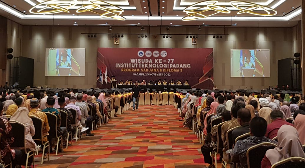 Wisuda ke 77, ITP Lantik 278 Wisudawan