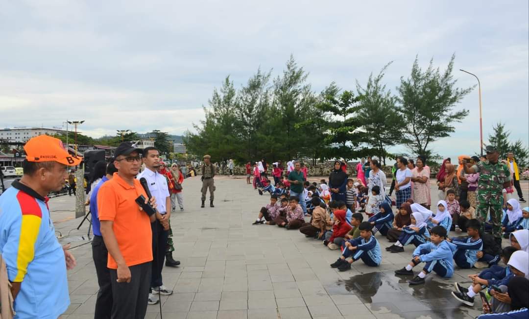 Latihan Siaga Tsunami, Wako Padang Berharap Warga Mampu Selamatkan Diri Saat Bencana