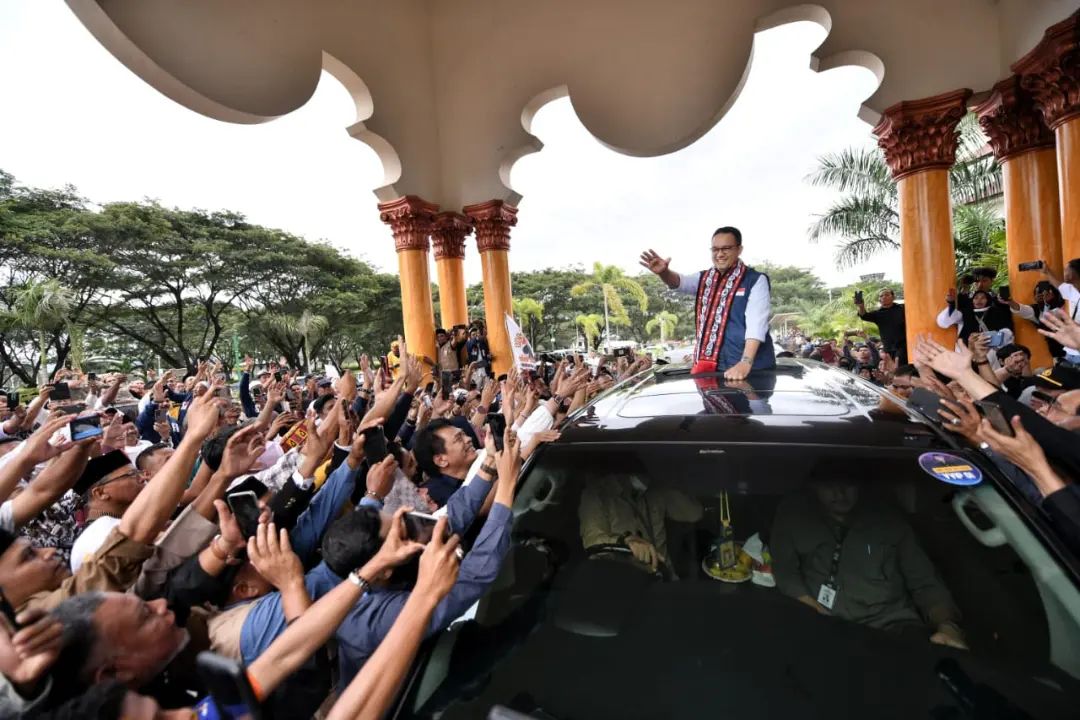 Kunjungi 3 Daerah, Relawan Sambut Kedatangan Anies di BIM Sore Ini