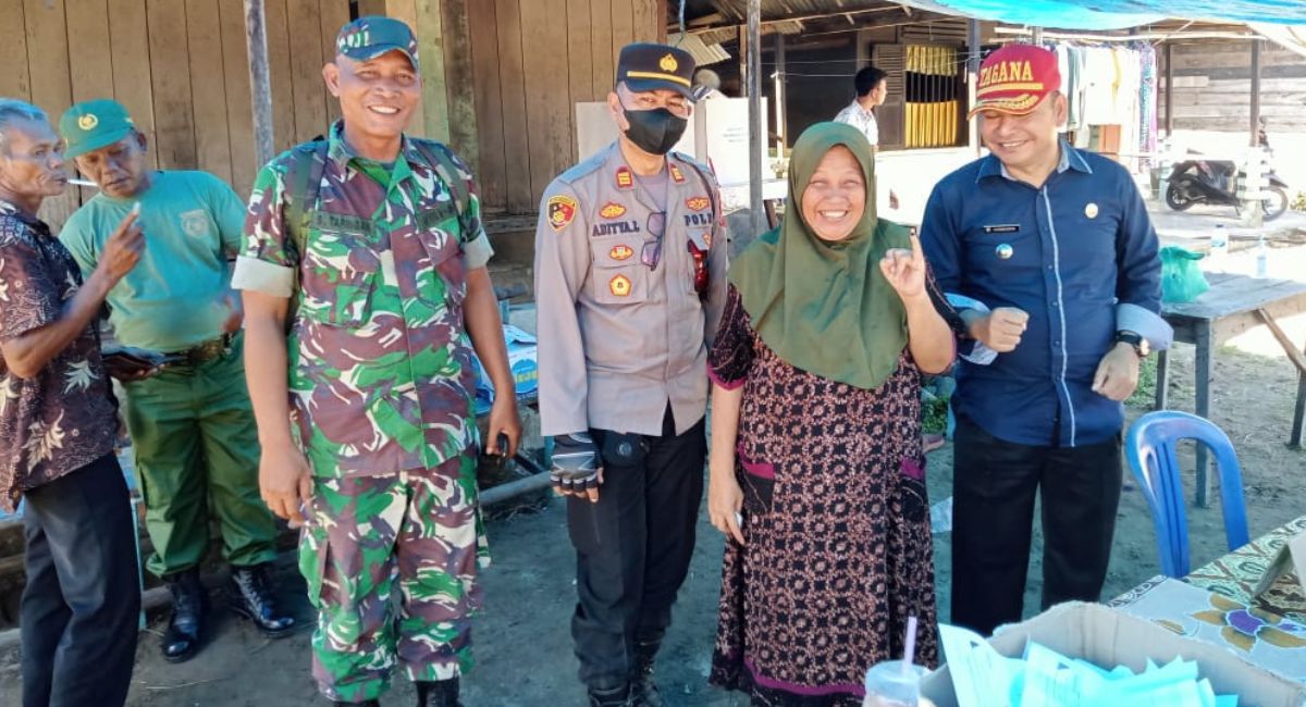 3 Nagari di Pasbar Adakan Pilwana, Polres Lakukan Pengamanan