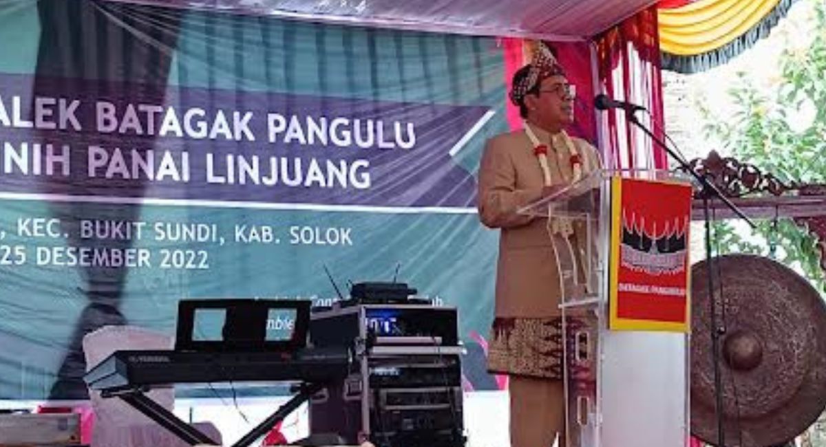 Dihadiri Ketua MA, Kaum Panai Linjuang Batagak Pangulu