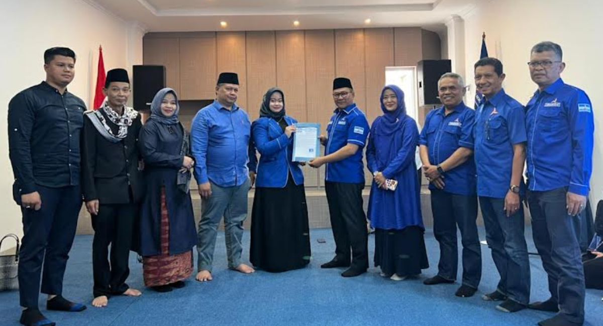 Bakal Nyaleg di Bukittinggi, CEO PO Pangeran Daftar ke Partai Demokrat