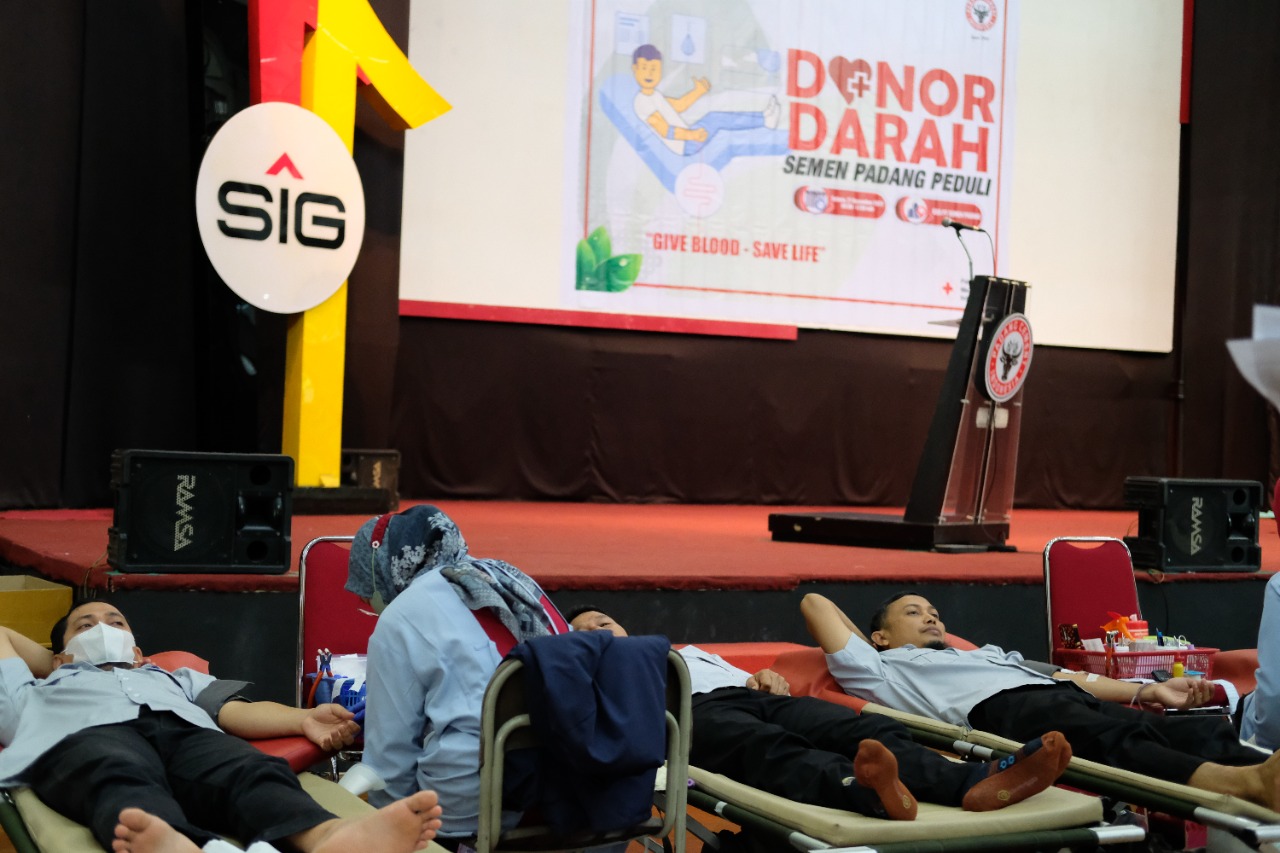 6 Kali Setahun Aksi Donor Darah, PMI: Semen Padang Bisa Jadi Role Model Perusahaan Lain