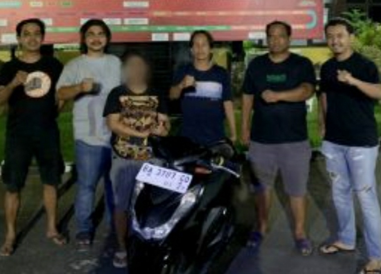 IRT di Padang Bawa Kabur Sepeda Motor Korban Kecelakaan