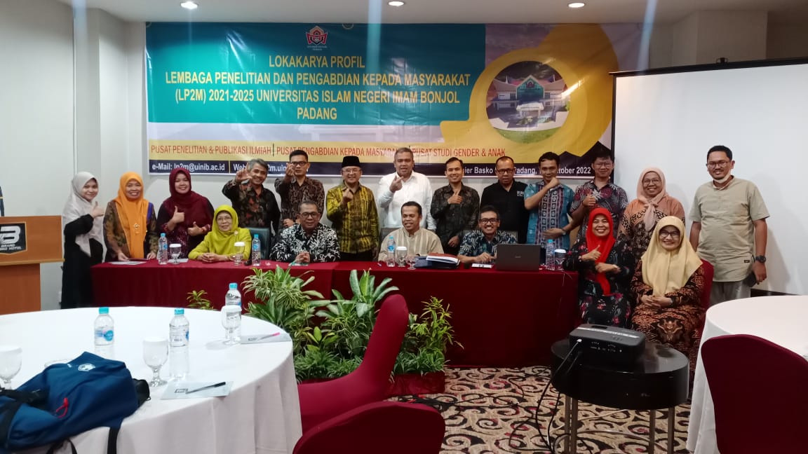 LP2M UIN Imam Bonjol Gelar Lokakarya Profil Penelitian dan Pengabdian