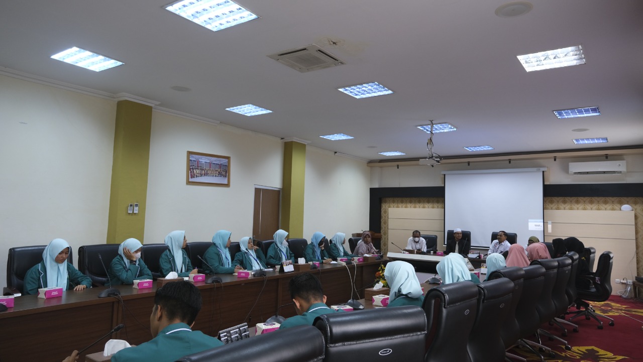 UIN Imam Bonjol Padang terima kunjungan MAS Al-Kautsar Muhammadiyah, Limapuluh Kota, Senin (7/11/2022). Sebanyak 8 orang guru,