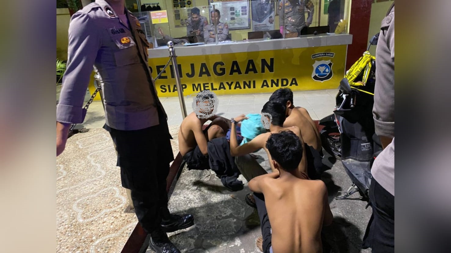 Polresta Padang Tangkap 9 Remaja: Sita Samurai dan Celurit, Diduga Pelaku Tawuran