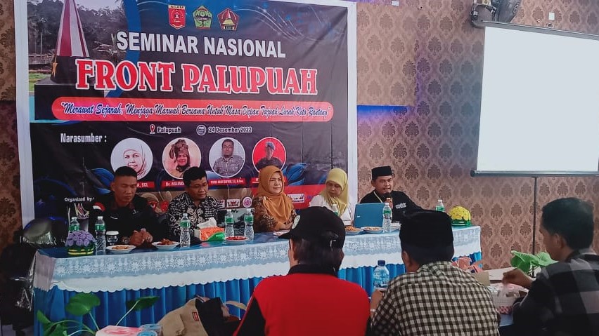 Seminar Front Palupuh Ungkap Perlawanan Sengit Menghadang Belanda 74 Tahun Lalu