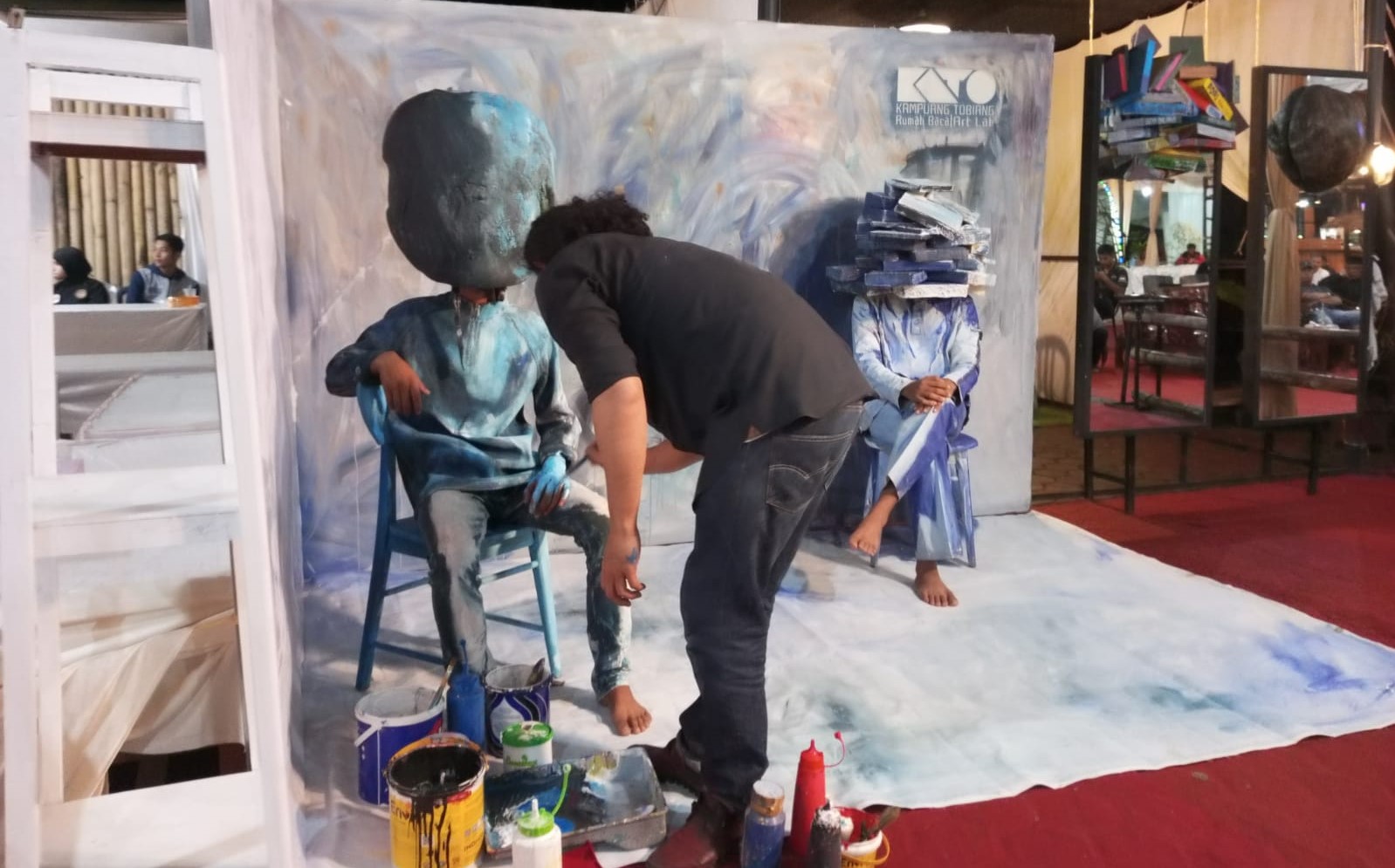 Kala Sosok Kepala Batu dan Kepala Buku Tampil Berdampingan di Payakumbuh