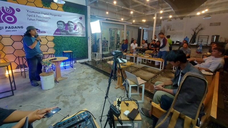 AJI Padang Ingatkan Ancaman Keamanan Digital pada Jurnalis dan Masyarakat Sipil di Tahun Politik