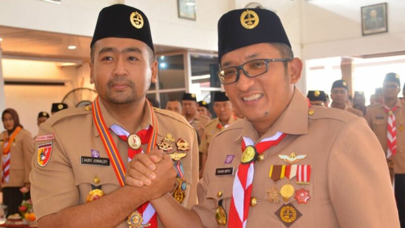 Wali Kota Padang Dikukuhkan Jadi Kamabicab Pramuka Kota Padang