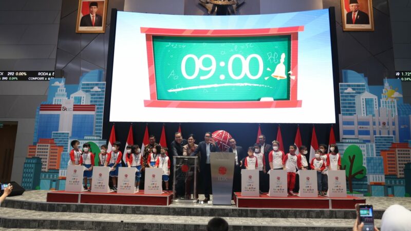 Main Hall BEI Kembali Dibuka untuk Umum, Siswa TK jadi Tamu Pertama