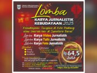 Disbud dan Anggota DPRD Sumbar Gelar Lomba Karya Jurnalistik Kebudayaan Tionghoa