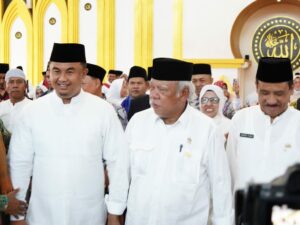 Diresmikan Menteri PUPR, Masjid Agung Dharmasraya Mulai Digunakan