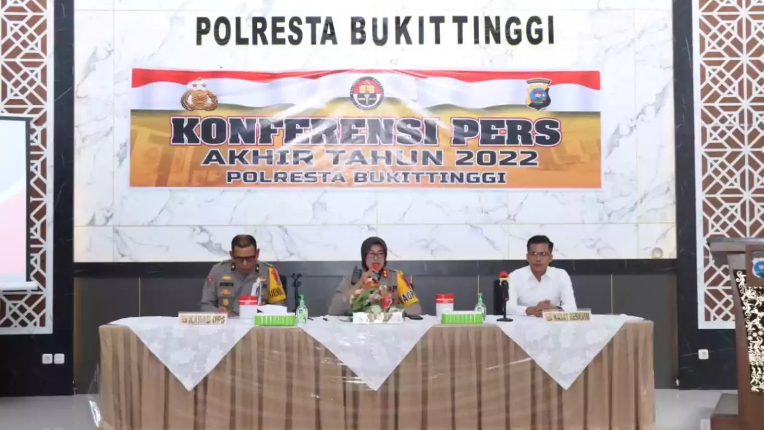 Selama 2022, Polresta Bukittinggi Terima 300 Laporan Polisi