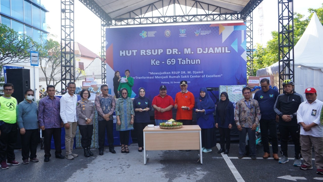 RSUP Dr. M Djamil Padang Tranformasi ke Digital, Mulai 1 Januari 2023 Registrasi Bisa Via Aplikasi