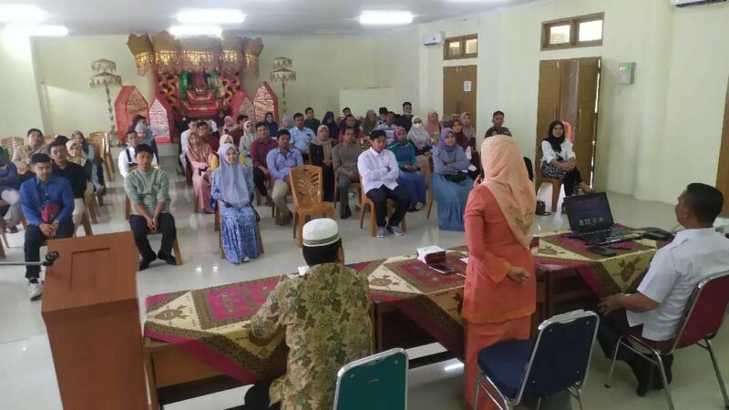Sebelum ke Pelaminan, 34 Pasangan Calon Pengantin Ikuti Bimbingan Pranikah di Pariaman