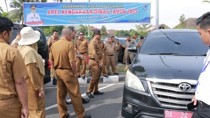 Periksa Kendaraan Dinas ASN Pemko Payakumbuh, Pj Wako: Ditarik Bila Tak Terawat