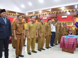 Mutasi Awal Tahun, Wali Kota Pariaman Lantik 19 Pejabat Eselon II dan III