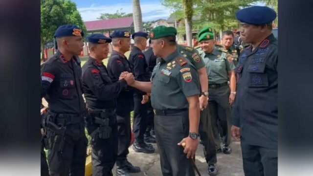 Danrem Sandang Bintang Satu, Kunjungan Perdana ke Brimob Polda Sumbar
