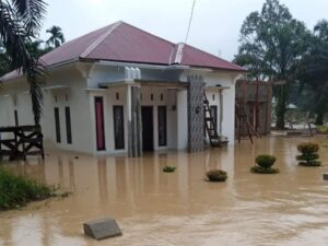 Banjir di Timpeh Dharmasraya, 1.991 Jiwa Terdampak