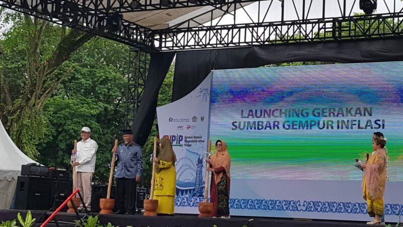 Jelang Ramadan, BI Sumbar Bersama Pemprov Launching GNPIP Tekan Inflasi