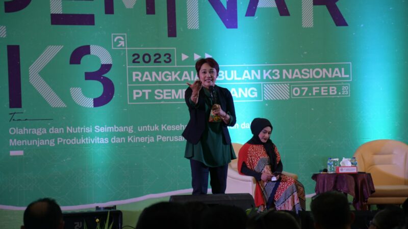 Seminar K3, Semen Padang Hadirkan Ahli Gizi Indonesia, Rita Ramayulis