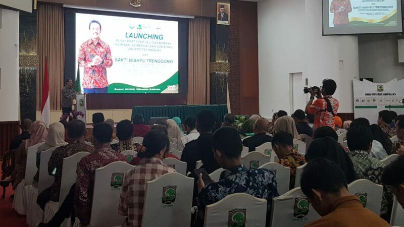 Menteri Trenggono Luncurkan Pusat Riset Stem Cell dan BioBank di Unand