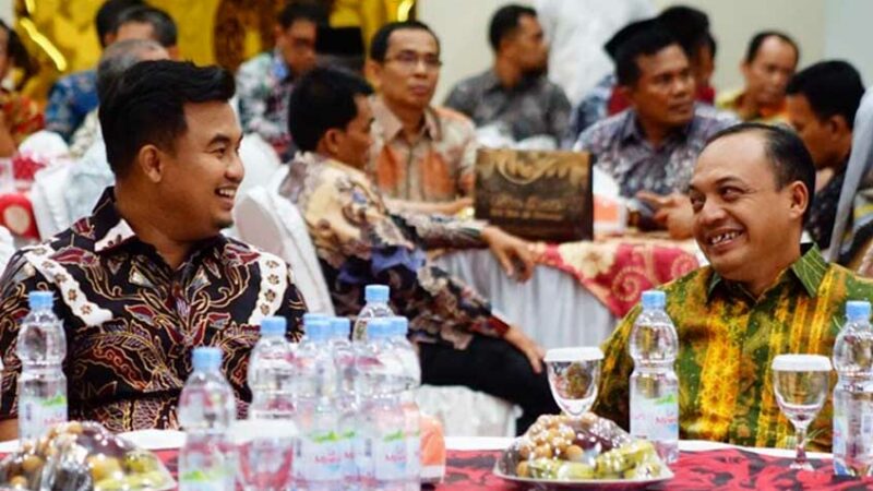 Rangkaian kegiatan pisah sambut Kajari Dharmasraya. [Foto: Dok. Pemkab Dharmasraya]