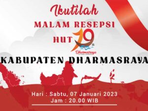 Malam resepsi HUT Dharmasraya ke-19. [Foto: Dok. Pemkab Dharmasraya]