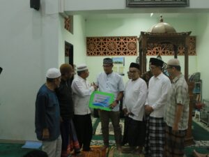 Pj Wali Kota Payakumbuh Rida Ananda mengunjungi Masjid Arafah Kelurahan Tanjuang Gadang Sungai Pinago, Kenagarian Koto Nan IV.