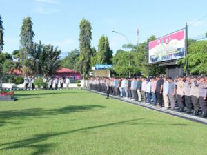 Wakapolda Sumbar Pimpin Apel Personel 2 Polres di Payakumbuh