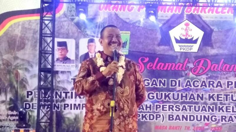 Pengurus PKDP Bandung Raya Dikukuhkan, Wawako: Warga Piaman "Saciok Bak Ayam"