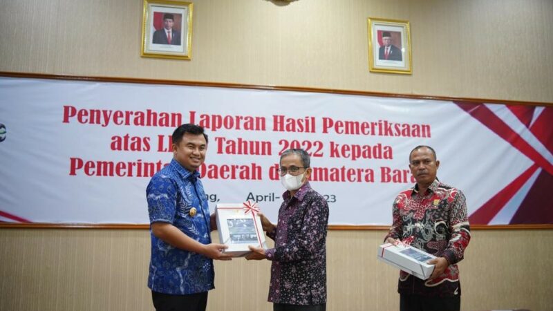 Pemkab Dharmasraya Raih Opini WTP Ke-8 dari BPK, Berturut-Turut