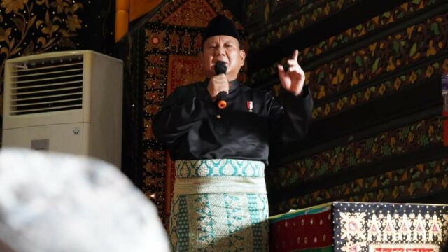 Hari Ini Prabowo Subianto Kunjungi Sumbar, Bertemu Tokoh hingga Konsolidasi PBB