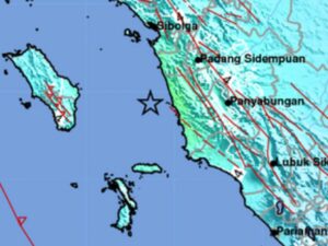 Gempa Berpusat di Sumut, Dirasakan Kuat Hingga ke Sumbar
