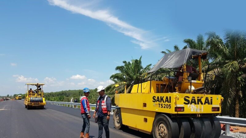 H-4 Idul Fitri, Hutama Karya Rampungkan Pemiliharaan Tol Trans Sumatra