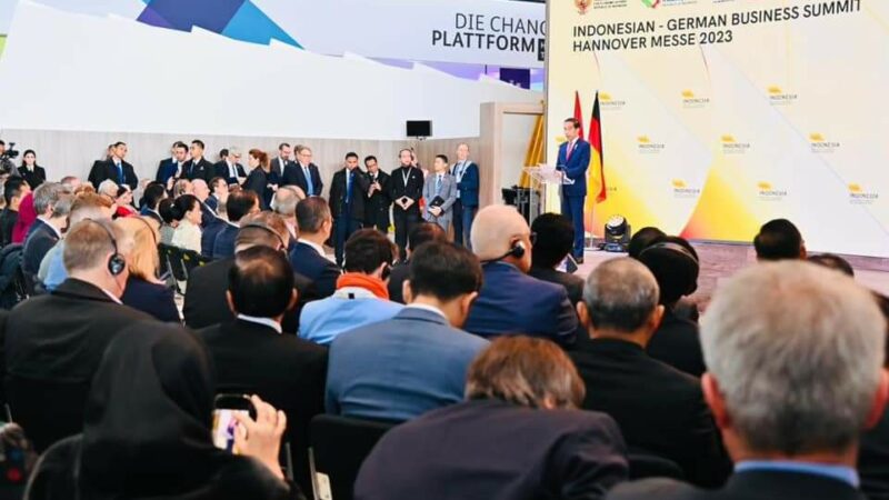 Presiden Jokowi Ajak Jerman Tingkatkan Kemitraan Bisnis dengan Indonesia