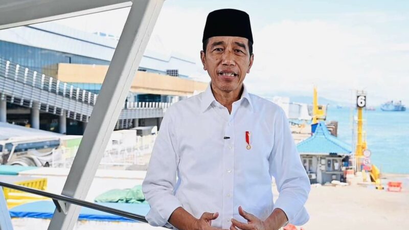 Presiden Joko Widodo Sampaikan Ucapan Idul Fitri
