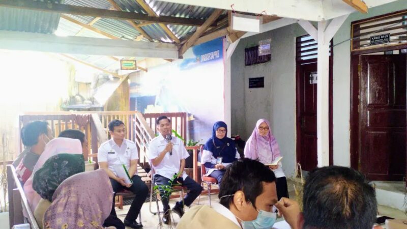 SOSP3APPKB Dharmasraya Martin Efendi melakukan koordinasi dan silaturahmi dengan Pendamping Program Keluarga Harapan (PKH),