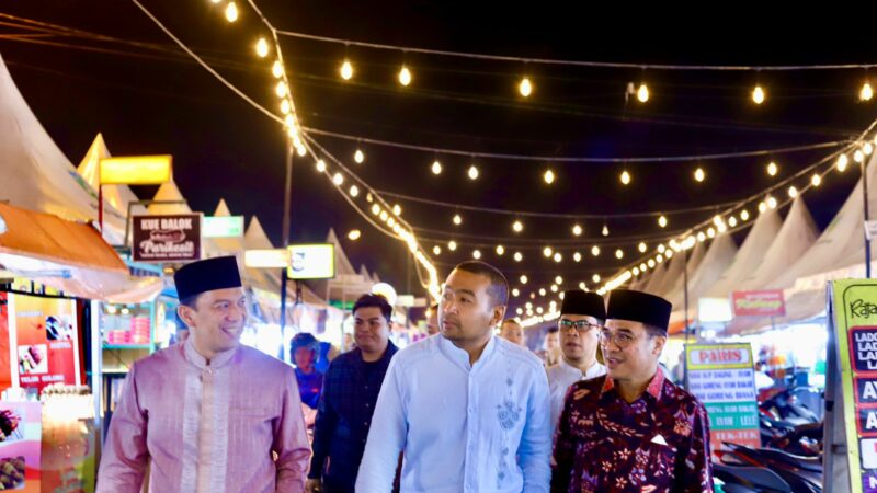 Tinjau Pasar Kuliner, Wagub Nilai Padang Panjang Cocok Kembangkan Produk Olahan