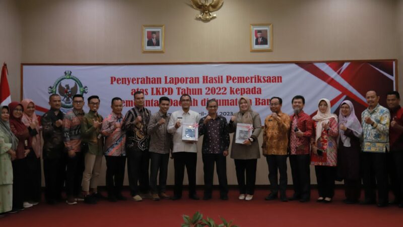 Pemko Payakumbuh kembali menerima predikat opini WTP atas hasil pemeriksaan LKPD Tahun 2022 yang dilakukan oleh BPK.