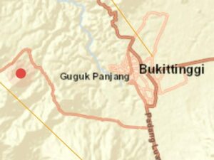 2 Gempa Berturut-Turut Dekat Bukittinggi Getarkan Sumbar