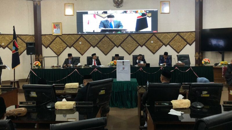 DPRD Padang Hari Ini Pilih Wakil Wali Kota