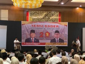 Temu Kader Gerindra di Sumbar, Prabowo Subianto Bicara soal Kesetiaan